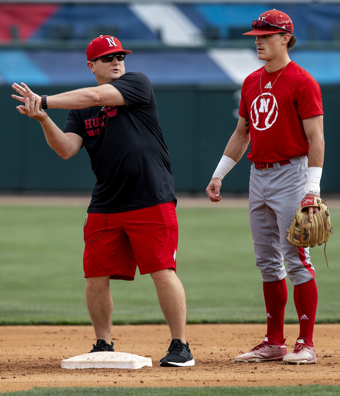 Nebraska baseball fall practice, 9.12